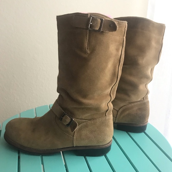 american eagle suede boots